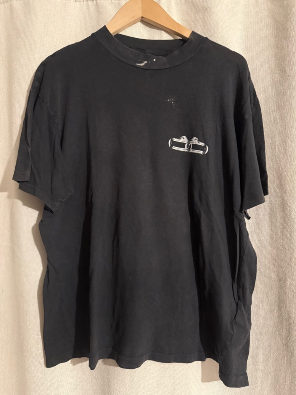 Annie Bing Black Graphic T-Shirt